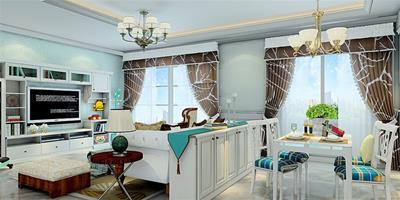 小戶型客廳裝修設計的風格，內容以及色系搭配