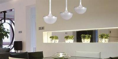 小面積餐廳裝修燈如何選擇讓家更有空間感