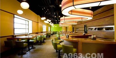 餐飲空間設計：漢堡店室內設計