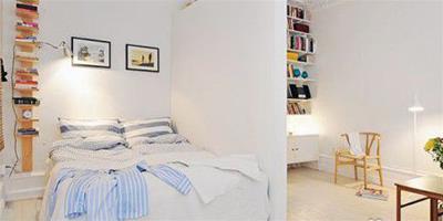 清淨簡歐風 6個純白臥室空間佈置方案