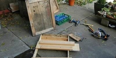 生活DIY：自製木板多肉花架DIY教程 可當桌椅用！
