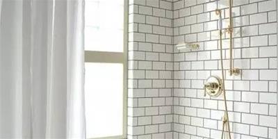 衛生間小白磚裝修設計搭配效果圖案例