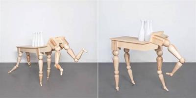 仿生學——奔跑的「馬腿」純木桌