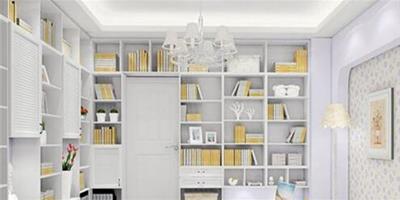 韓式書房設計借鑒 感受下小清新溫馨書房