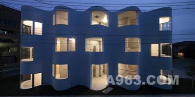 外觀奇特的東京Shimizugaoka公寓建築設計