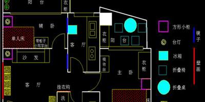 巧佈置一房變兩房 60平米舊房改造裝修